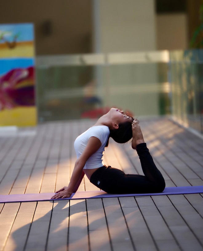 Yoga giúp mẹ bầu tránh được chứng trầm cảm sau sinh