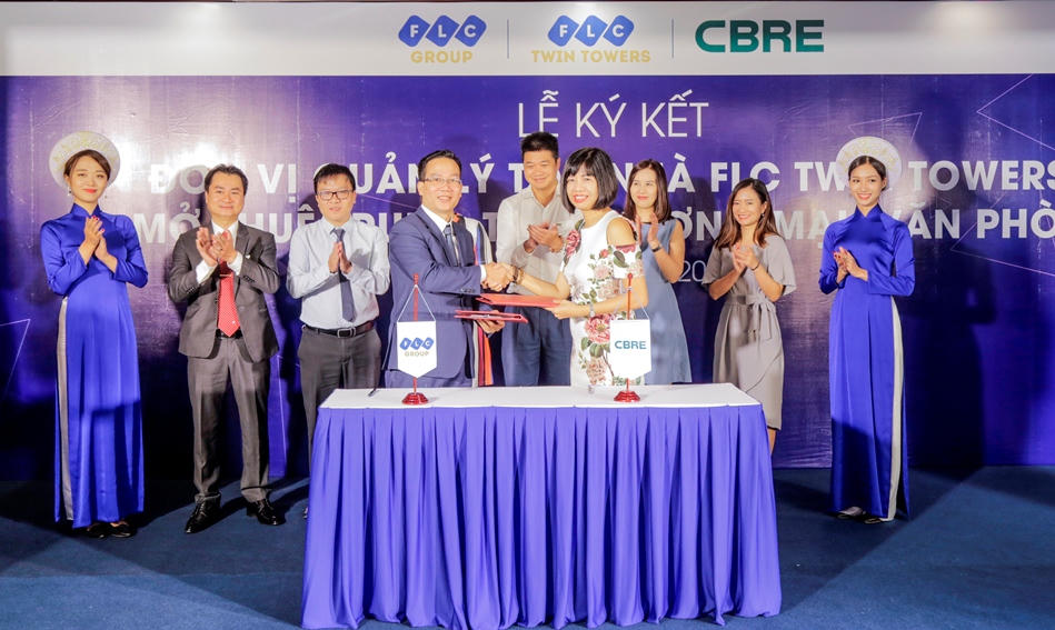 Tập đoàn FLC bổ nhiệm CBRE quản lý tòa tháp đôi FLC Twin Towers