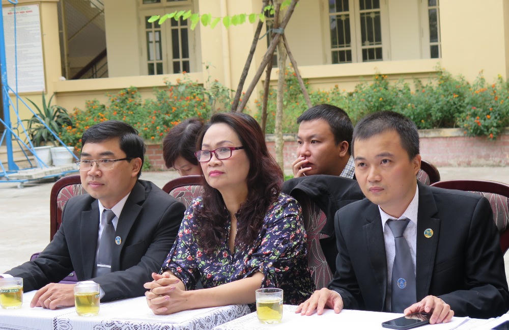 Phổ biến pháp luật cho học sinh Trường THCS Bế Văn Đàn