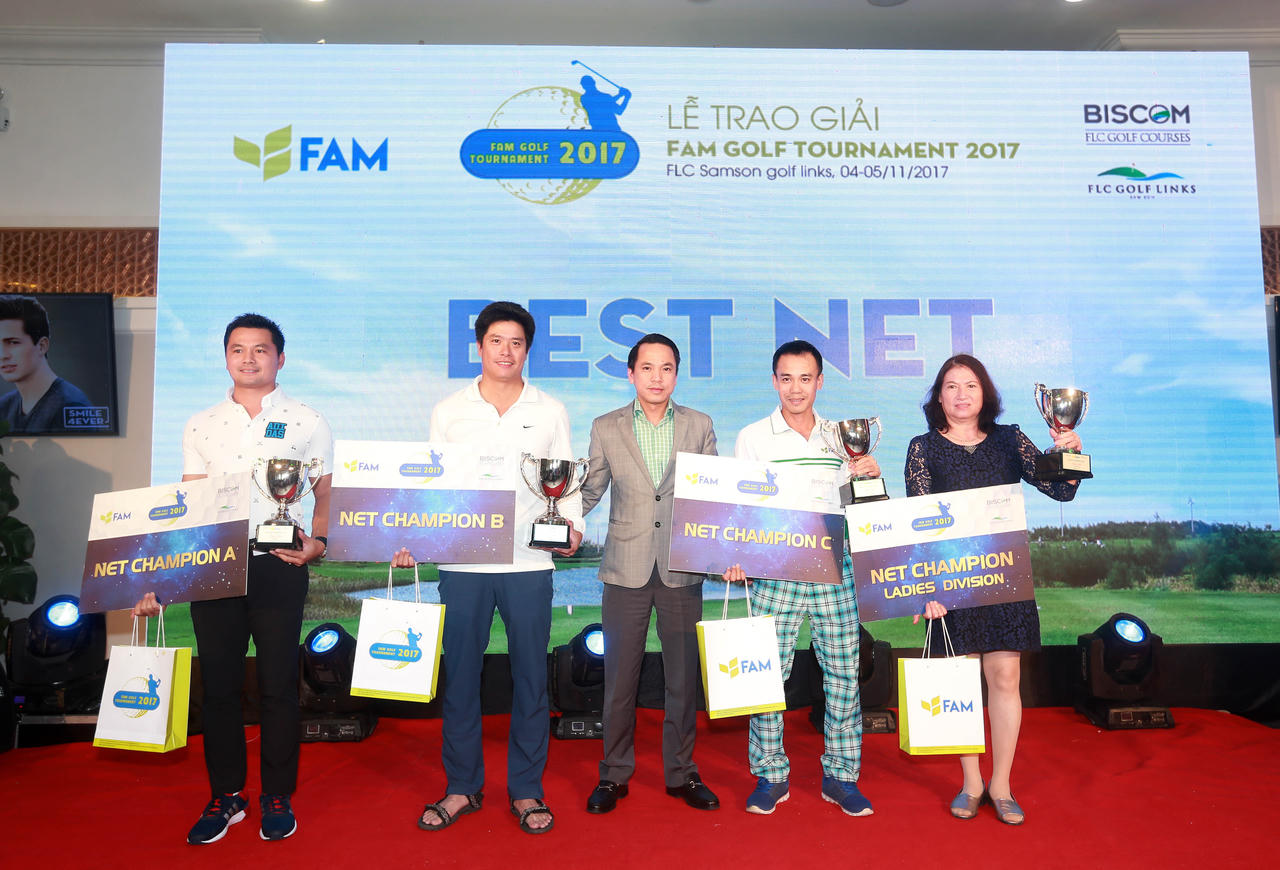 Gôn thủ Thái Trung Hiếu vô địch tại giải FAM Golf Tournament 2017