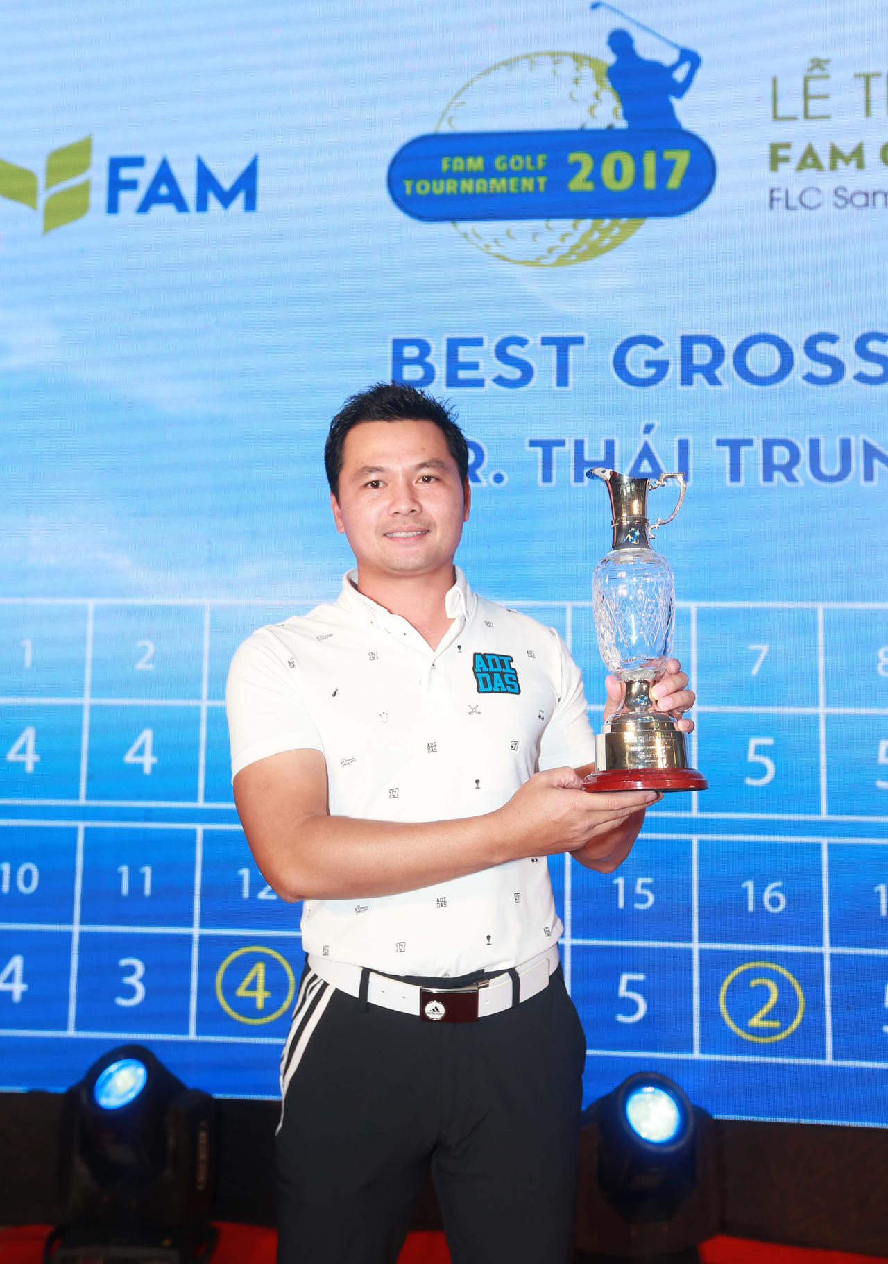 Gôn thủ Thái Trung Hiếu vô địch tại giải FAM Golf Tournament 2017