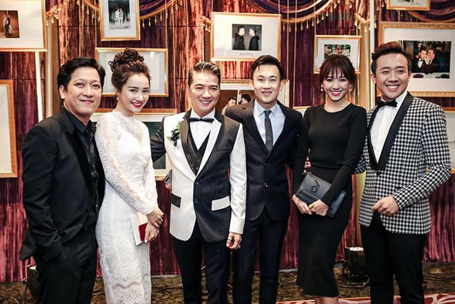 Lộ ảnh cưới lãng mạn và dàn sao dự đám cưới Trường Giang- Nhã Phương