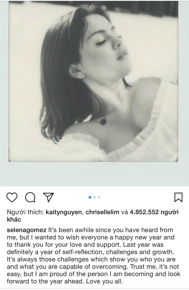 Sau gần 4 tháng điều trị tâm thần, Selena Gomez trải lòng về những gì đã vượt qua