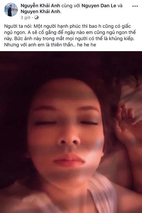 Sao Việt rủ nhau đăng ảnh 'dìm hàng' vợ lúc đang ngủ làm quà ngày 8/3