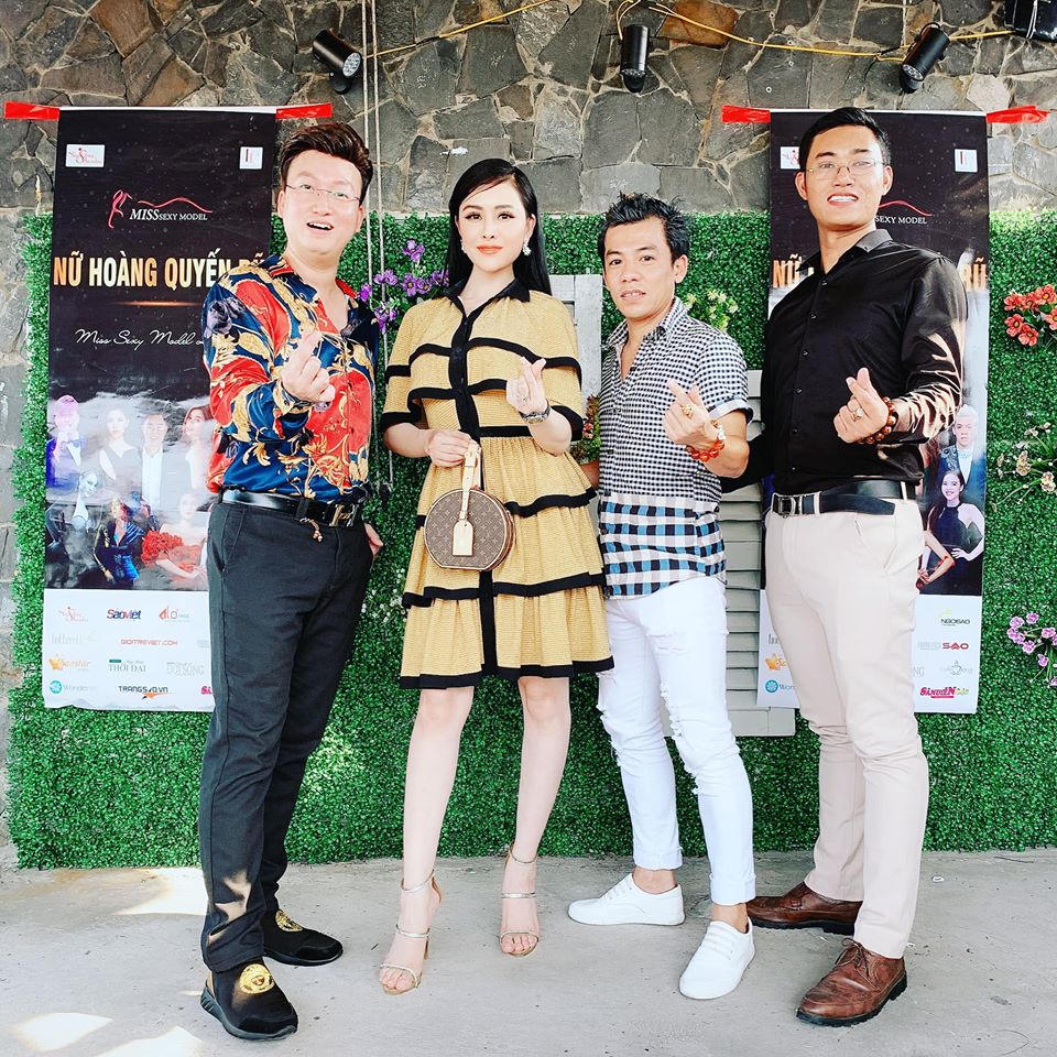 Thư Dung xuất hiện với gương mặt khác lạ bên cạnh Sỹ Luân