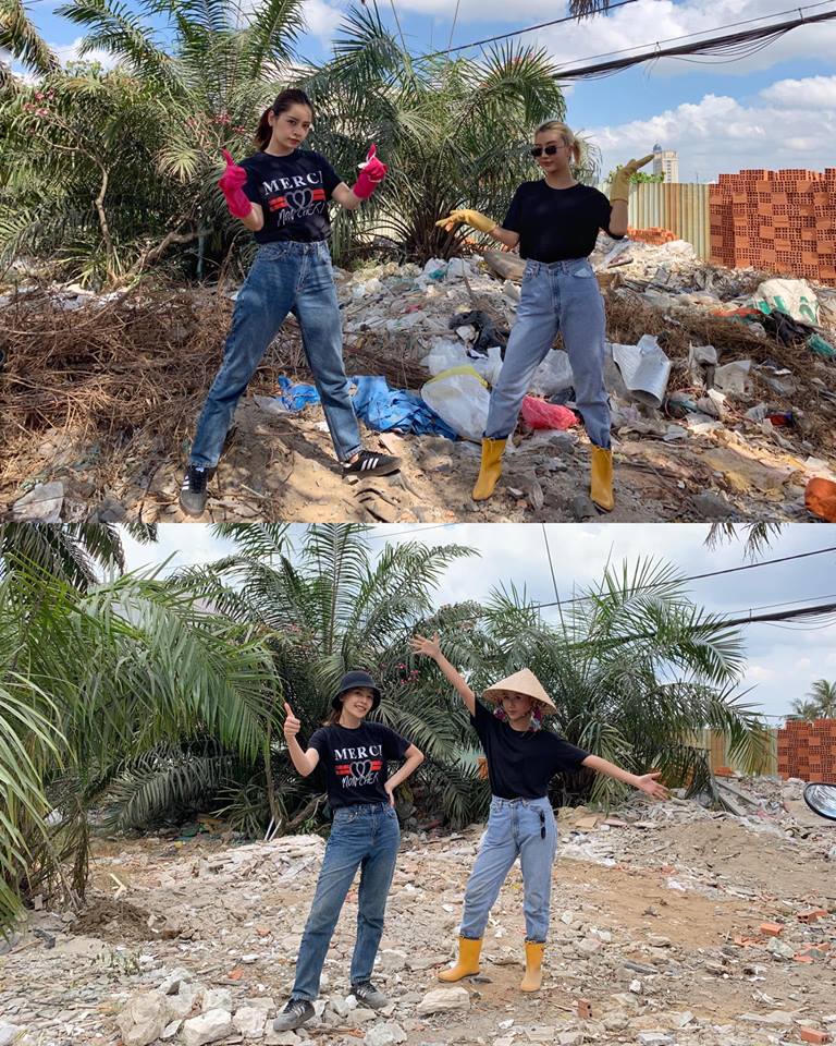 Tuấn Hưng chia sẻ hình ảnh dọn rác vì môi trường