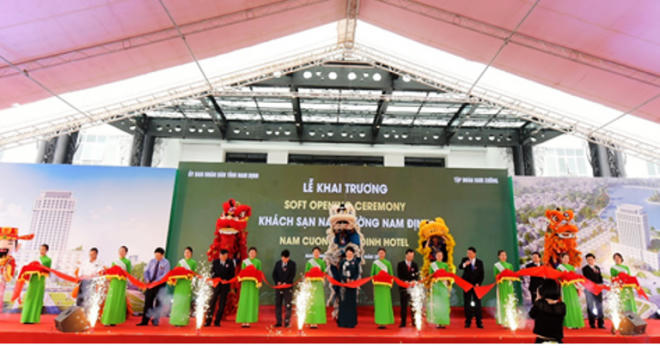 Tập đoàn Nam Cường khai trương khách sạn 4 sao quốc tế đầu tiên tại Nam Định