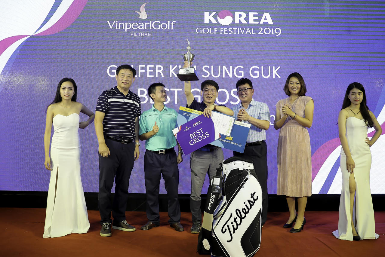 Vinpearl Golf - Korea Golf Festival 2019: Golfer Kim Sung Guk giành chiến thắng kịch tính