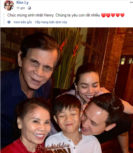 Hồ Ngọc Hà cùng bạn trai Kim Lý tổ chức sinh nhật Subeo