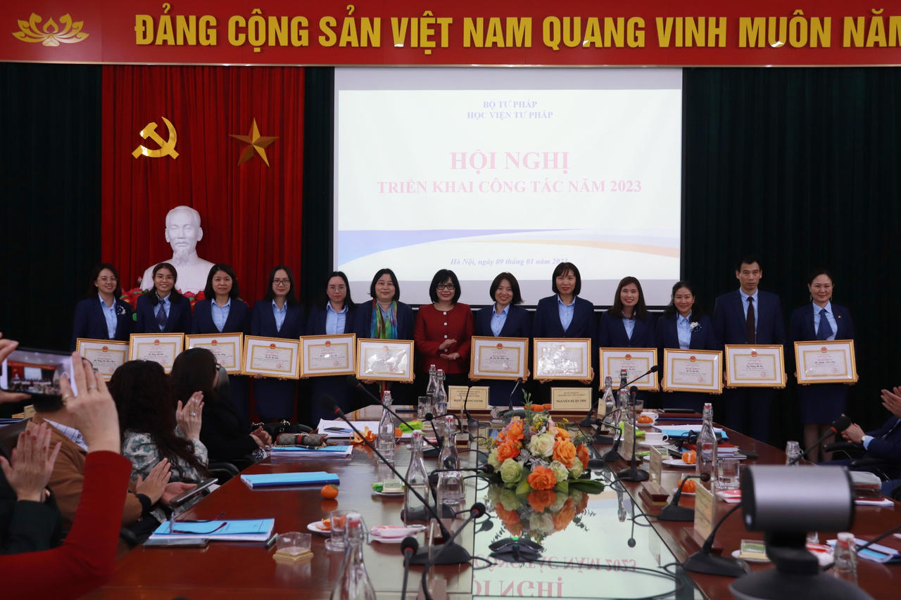 Tiếp tục xây dựng Học viện Tư pháp thành trung tâm lớn đào tạo các chức danh tư pháp 