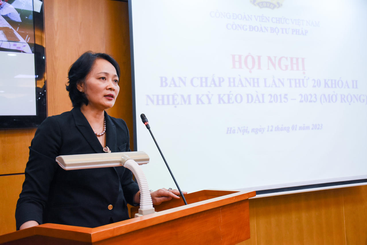Công đoàn Bộ Tư pháp triển khai công tác năm 2023 