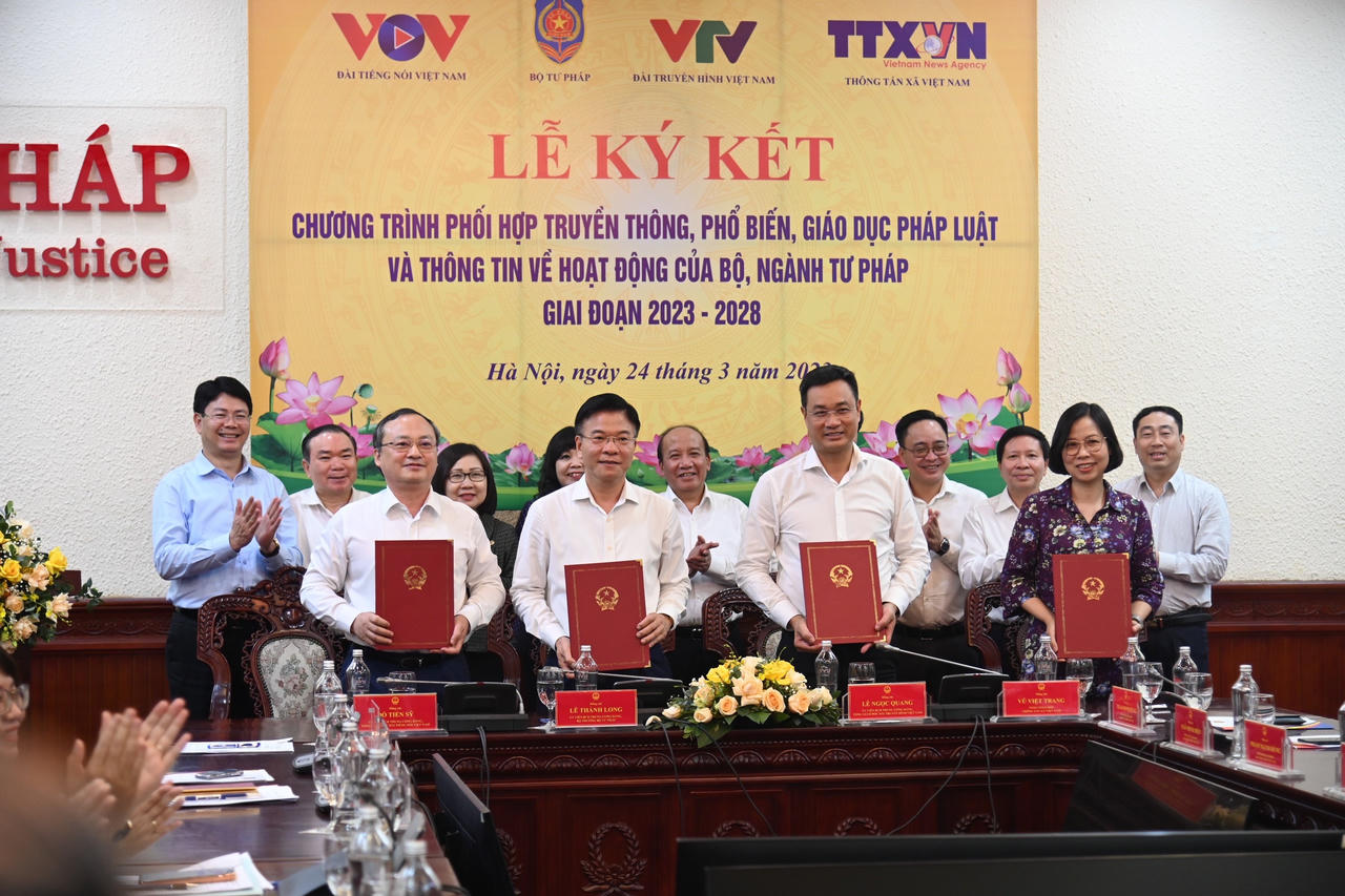 Phối hợp chặt chẽ, hiệu quả trong công tác truyền thông về hoạt động của Bộ, ngành Tư pháp 
