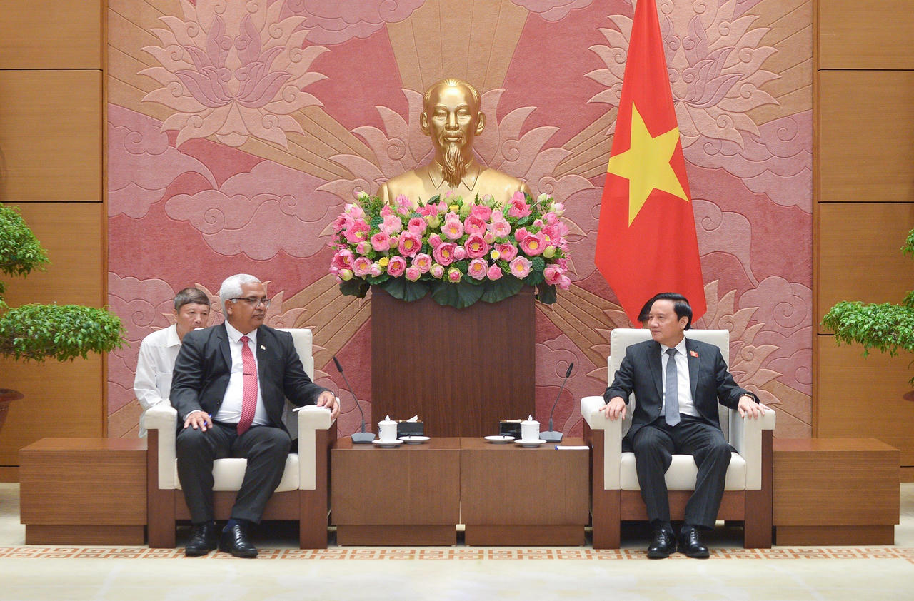 Phó Chủ tịch Quốc hội Nguyễn Khắc Định tiếp Bộ trưởng Bộ Tư pháp Cuba