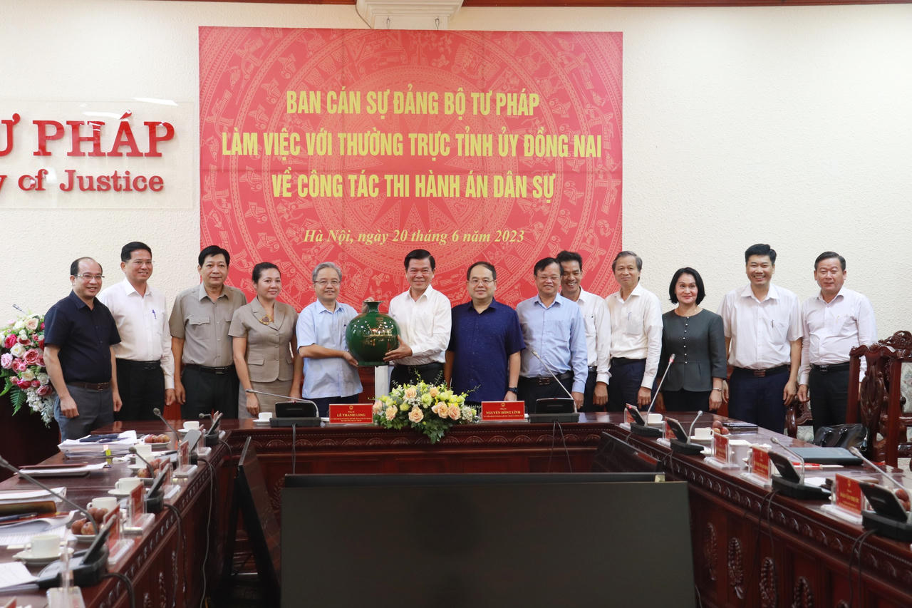 Đồng Nai: Tiếp tục quan tâm sát sao tới công tác thi hành án dân sự 