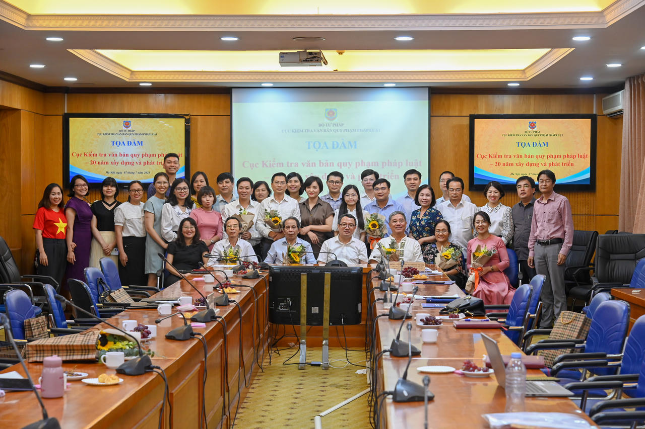 Cục Kiểm tra văn bản quy phạm pháp luật – 20 năm xây dựng và phát triển