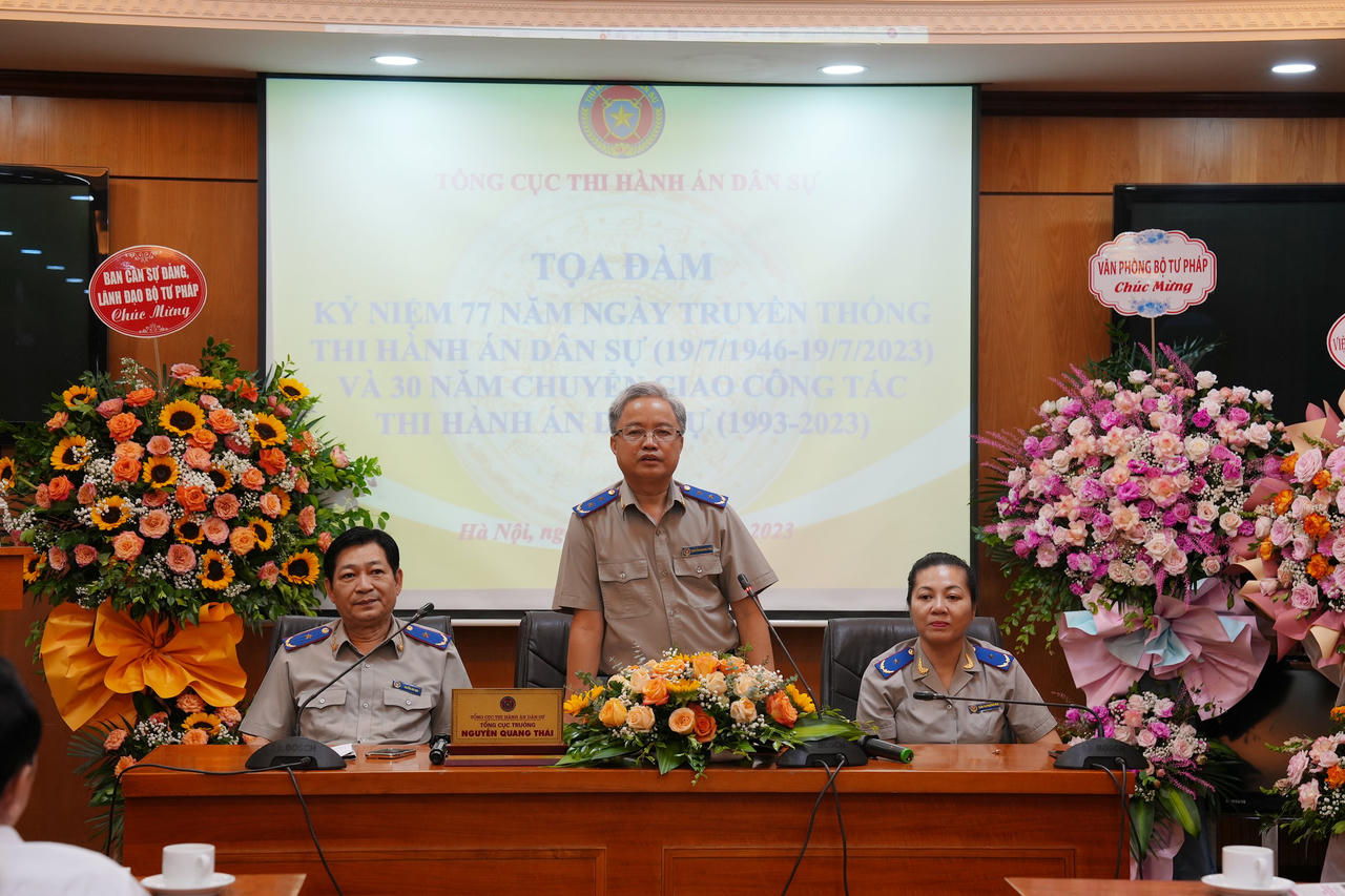 Tự hào truyền thống 77 năm Thi hành án dân sự