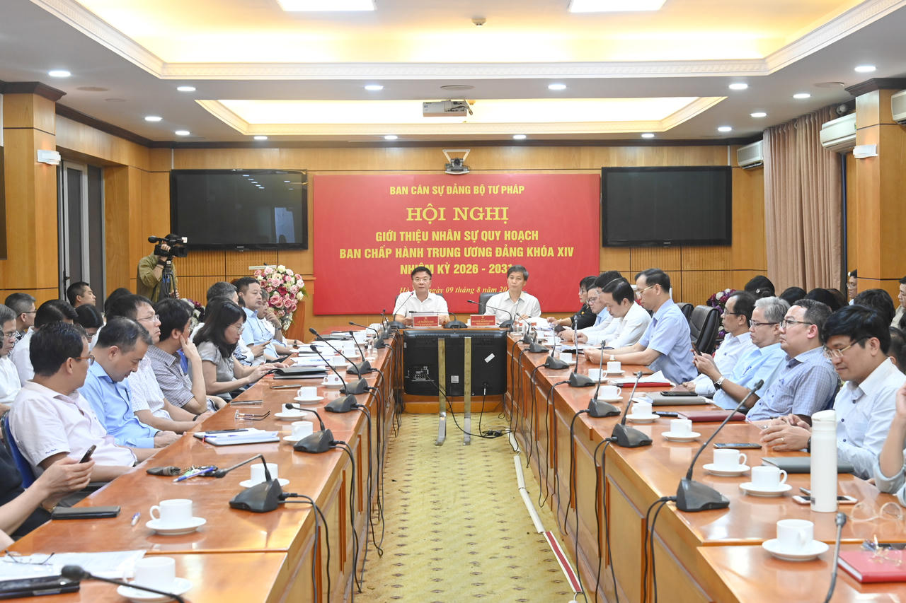 Bộ Tư pháp giới thiệu nhân sự quy hoạch Ban Chấp hành Trung ương Đảng khóa XIV nhiệm kỳ 2026-2031 