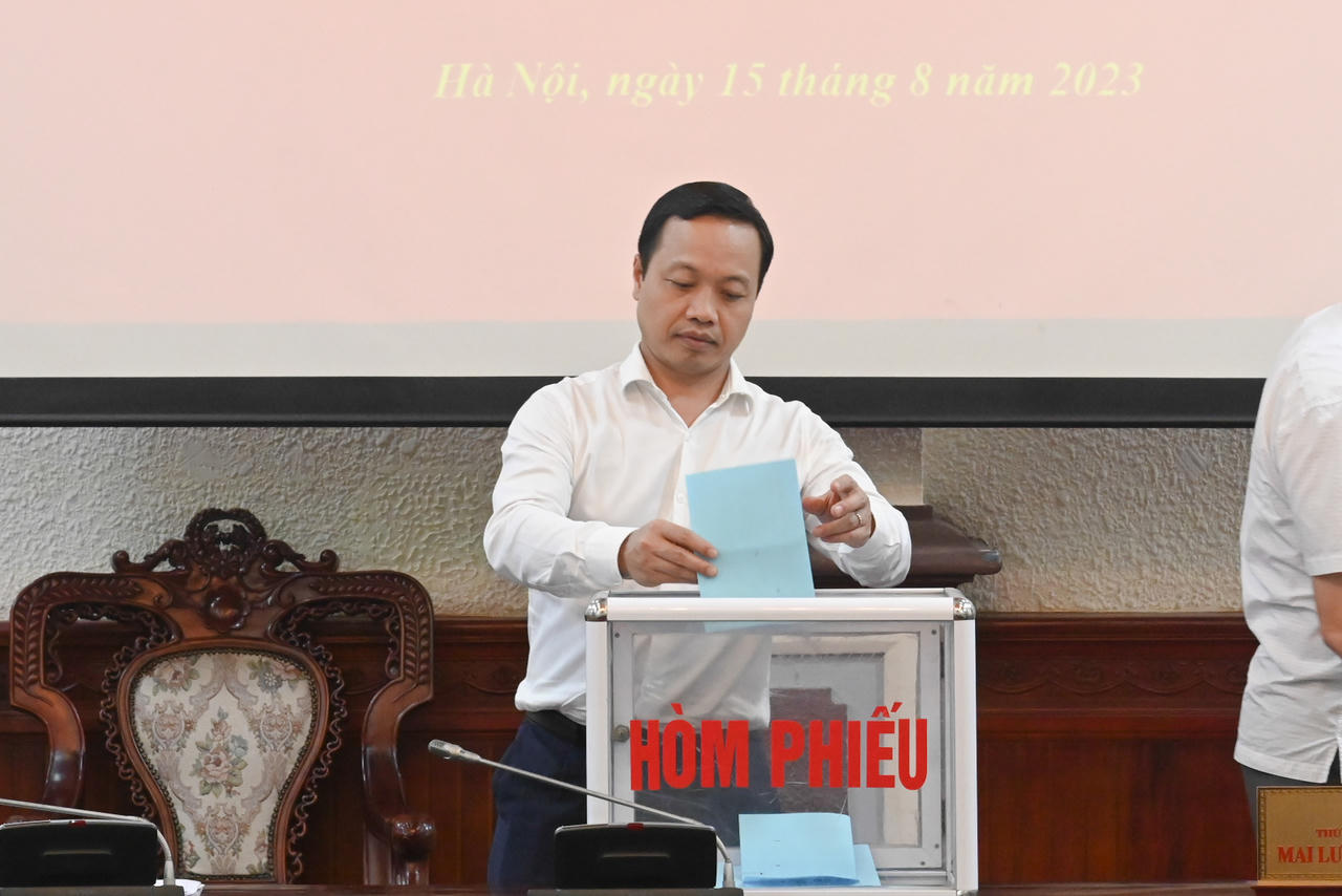 Bộ Tư pháp lấy phiếu tín nhiệm giữa nhiệm kỳ 2021-2026 đối với lãnh đạo Bộ 
