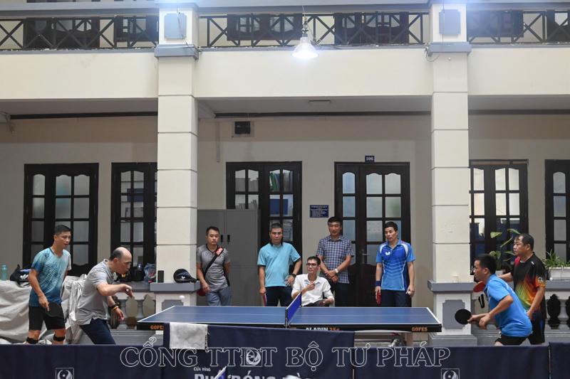 Thi đấu thể thao nhân kỷ niệm 78 năm Ngày truyền thống ngành Tư pháp Việt Nam