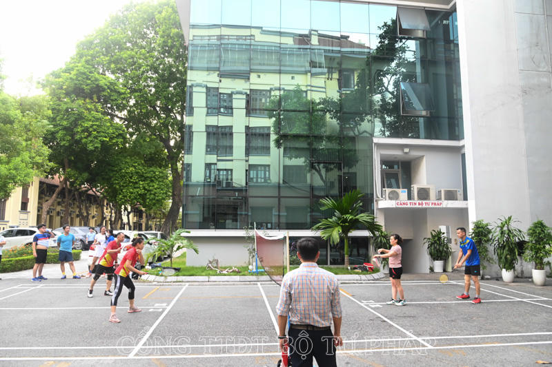 Thi đấu thể thao nhân kỷ niệm 78 năm Ngày truyền thống ngành Tư pháp Việt Nam