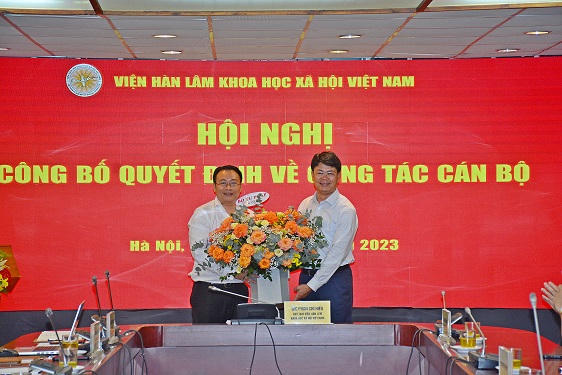 Viện Hàn lâm Khoa học xã hội Việt Nam: Trao Quyết định bổ nhiệm Phó Trưởng ban Ban Tổ chức - Cán bộ