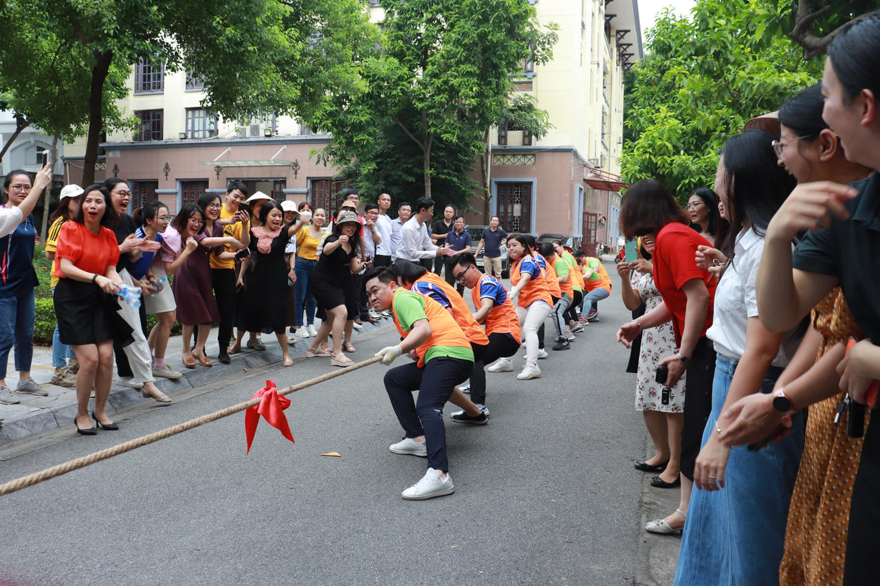 Bộ Tư pháp thi đấu thể thao chào mừng 78 năm Ngày truyền thống