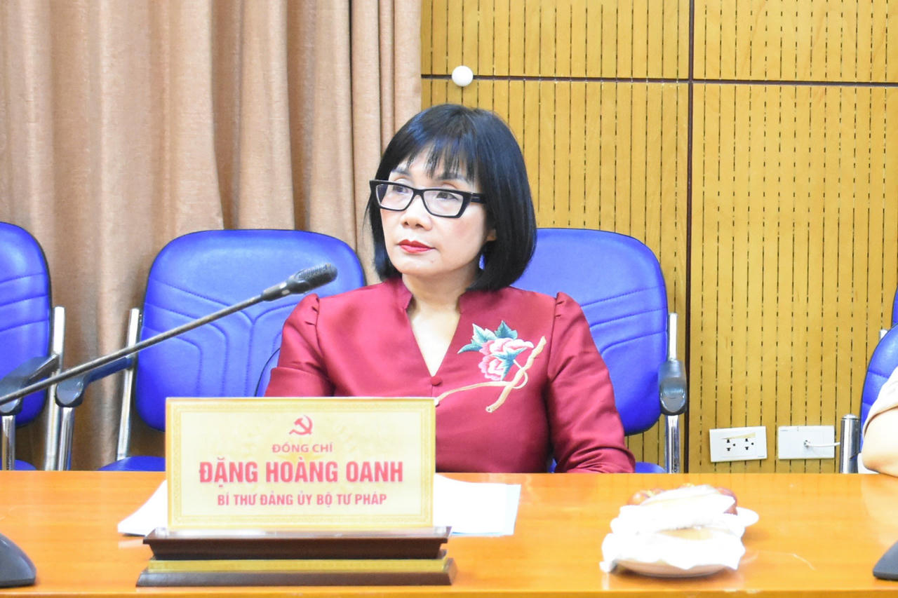 Bộ Tư pháp tập huấn nghiệp vụ công tác bảo vệ nền tảng tư tưởng của Đảng 