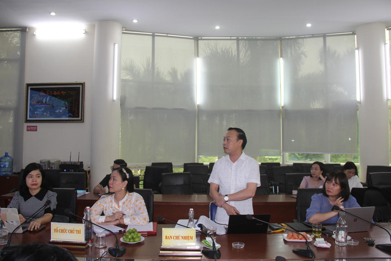 Nghiệm thu Đề tài nghiên cứu khoa học về đổi mới hoạt động đào tạo các chức danh tư pháp 