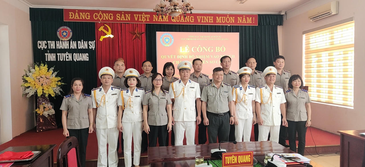 Thi hành án dân sự Tuyên Quang: Hoàn thành vượt chỉ tiêu