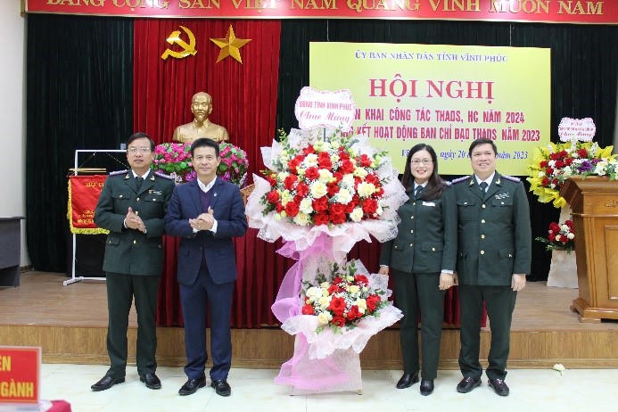 UBND tỉnh Vĩnh Phúc tổng kết công tác Thi hành án dân sự năm 2023 