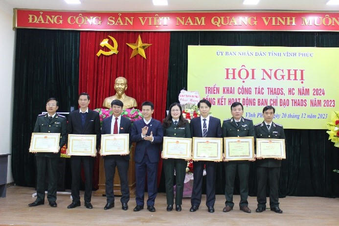 UBND tỉnh Vĩnh Phúc tổng kết công tác Thi hành án dân sự năm 2023 