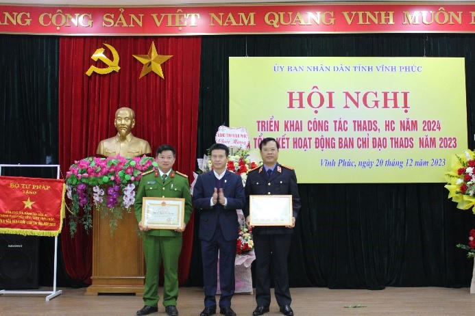 UBND tỉnh Vĩnh Phúc tổng kết công tác Thi hành án dân sự năm 2023 