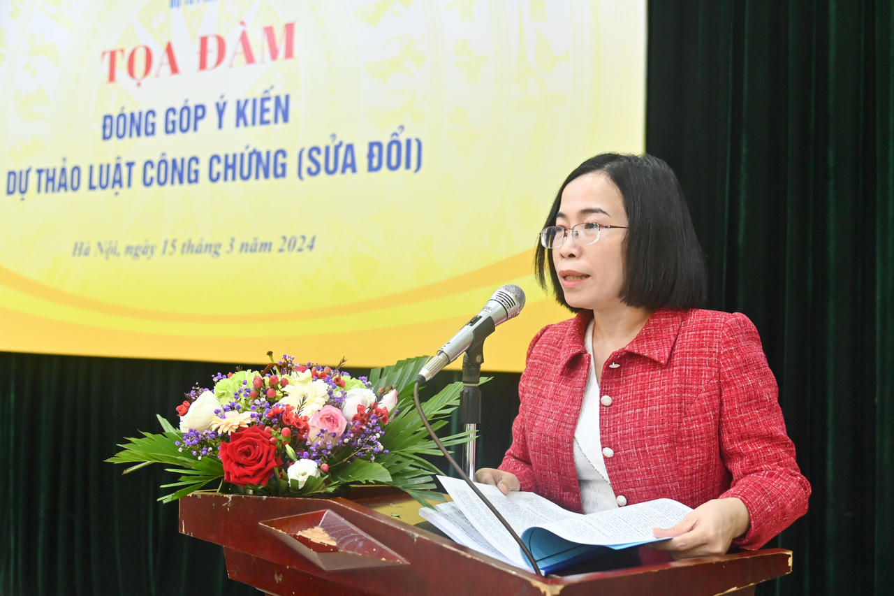 Phát triển tổ chức hành nghề công chứng cần phù hợp điều kiện, đặc thù mỗi địa phương