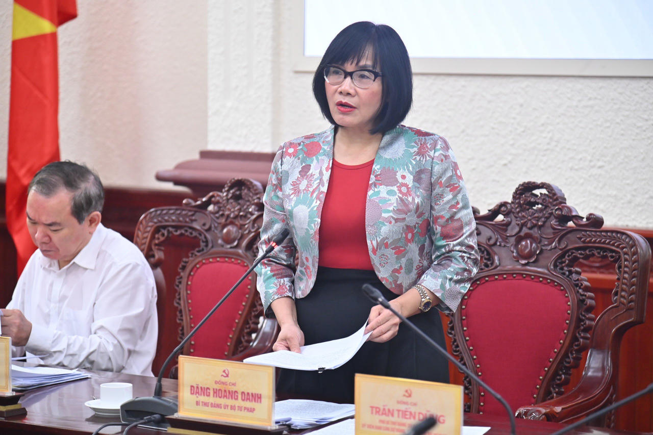 Hội nghị Ban Chấp hành Đảng bộ Bộ Tư pháp lần thứ 16 khóa XI 