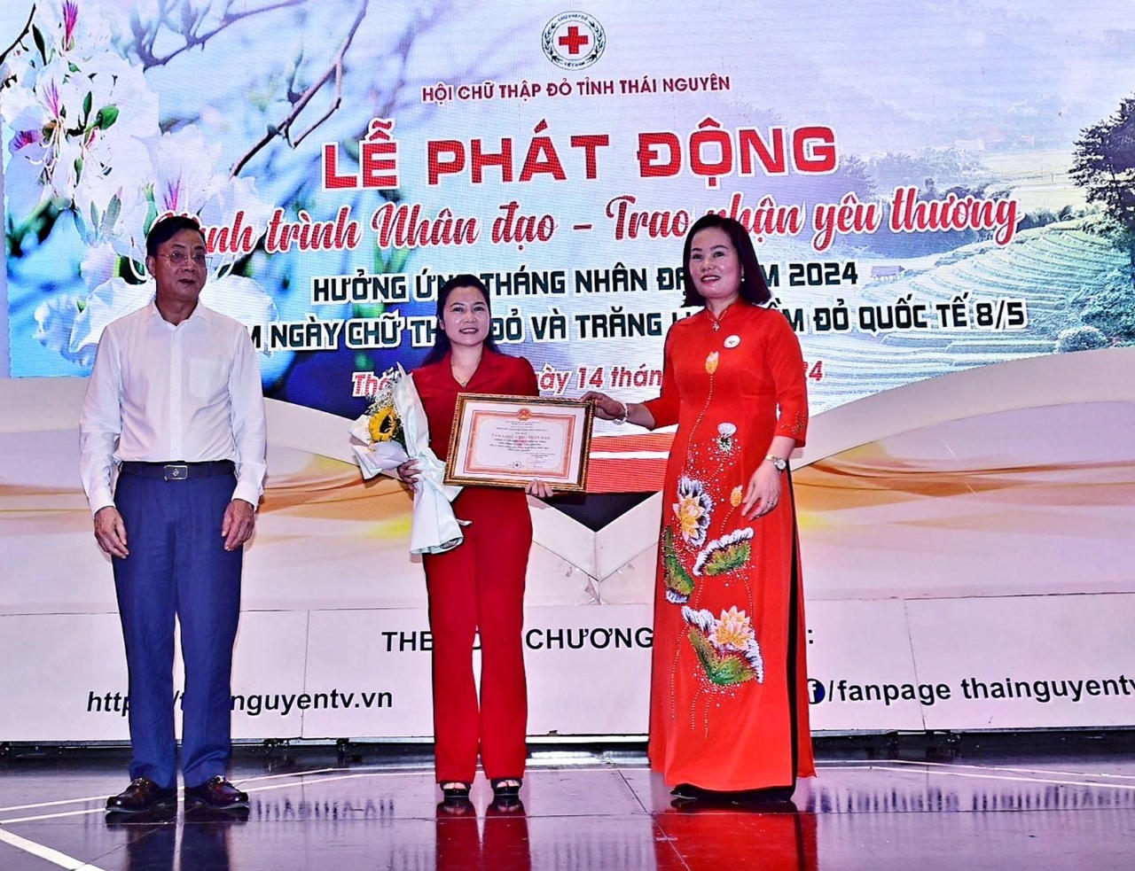 Thái Nguyên: Lễ phát động “Hành trình nhân đạo - Trao nhận yêu thương”