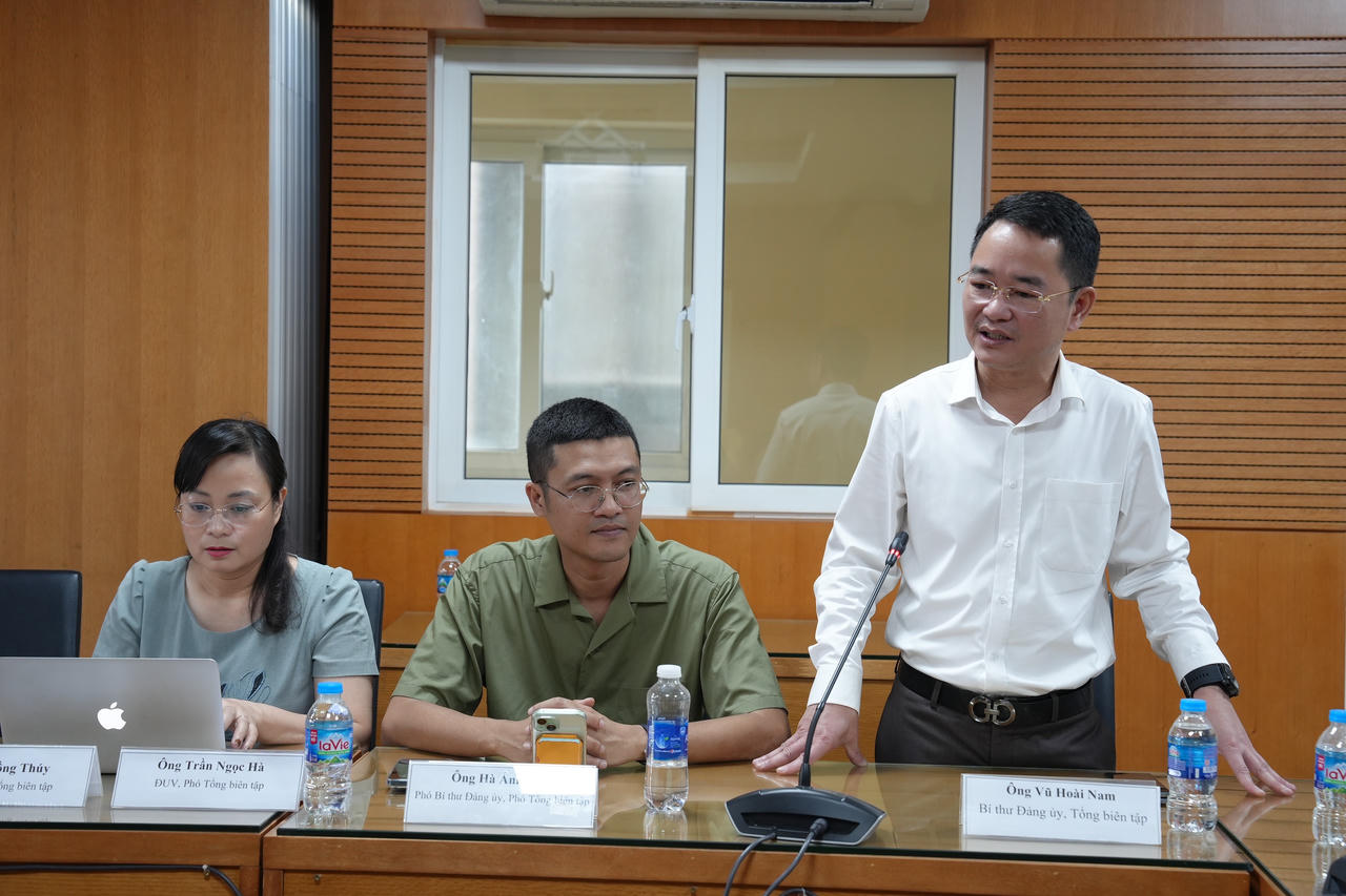 Đảng bộ Báo Pháp luật Việt Nam: Sinh hoạt chuyên đề về Quy định số 144-QĐ/TW của Bộ Chính trị