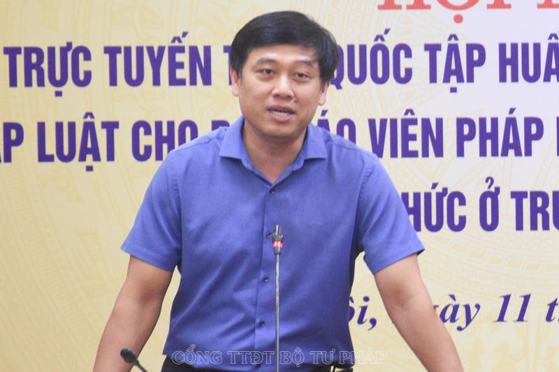 Nâng cao kỹ năng phổ biến, giáo dục pháp luật cho báo cáo viên pháp luật, công chức pháp chế