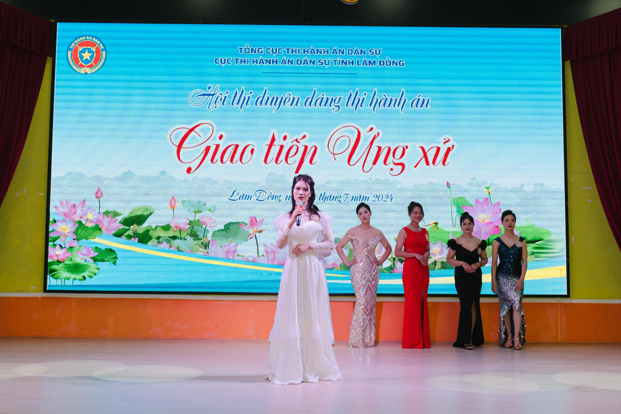 Lâm Đồng: Hội thi “Duyên dáng Thi hành án” năm 2024