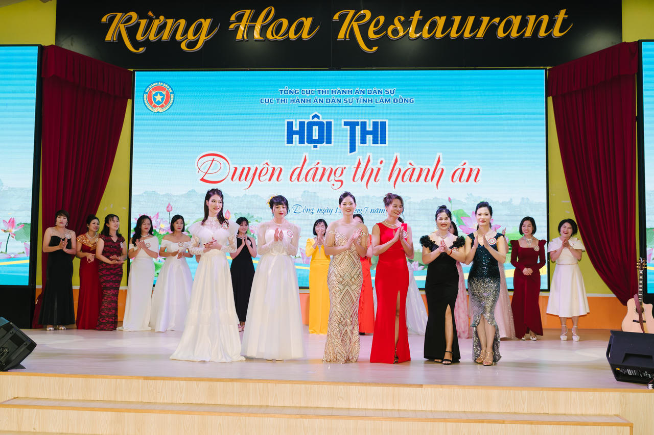 Lâm Đồng: Hội thi “Duyên dáng Thi hành án” năm 2024