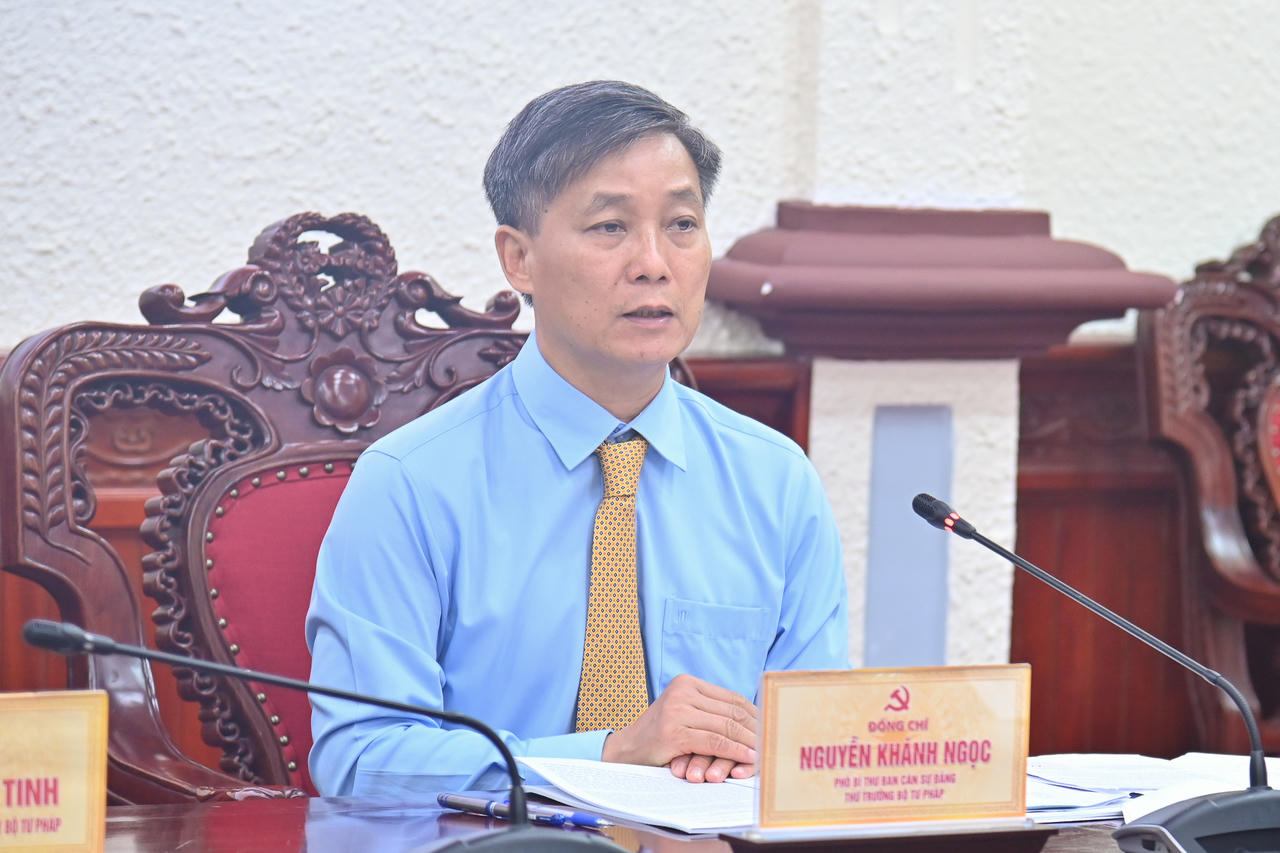 Ban Chỉ đạo 35 Bộ Tư pháp sơ kết công tác 6 tháng đầu năm 2024