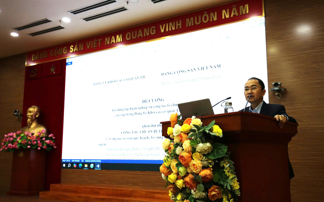 Triển khai tổ chức đại hội Đảng các cấp cần phù hợp với bối cảnh tinh gọn bộ máy 