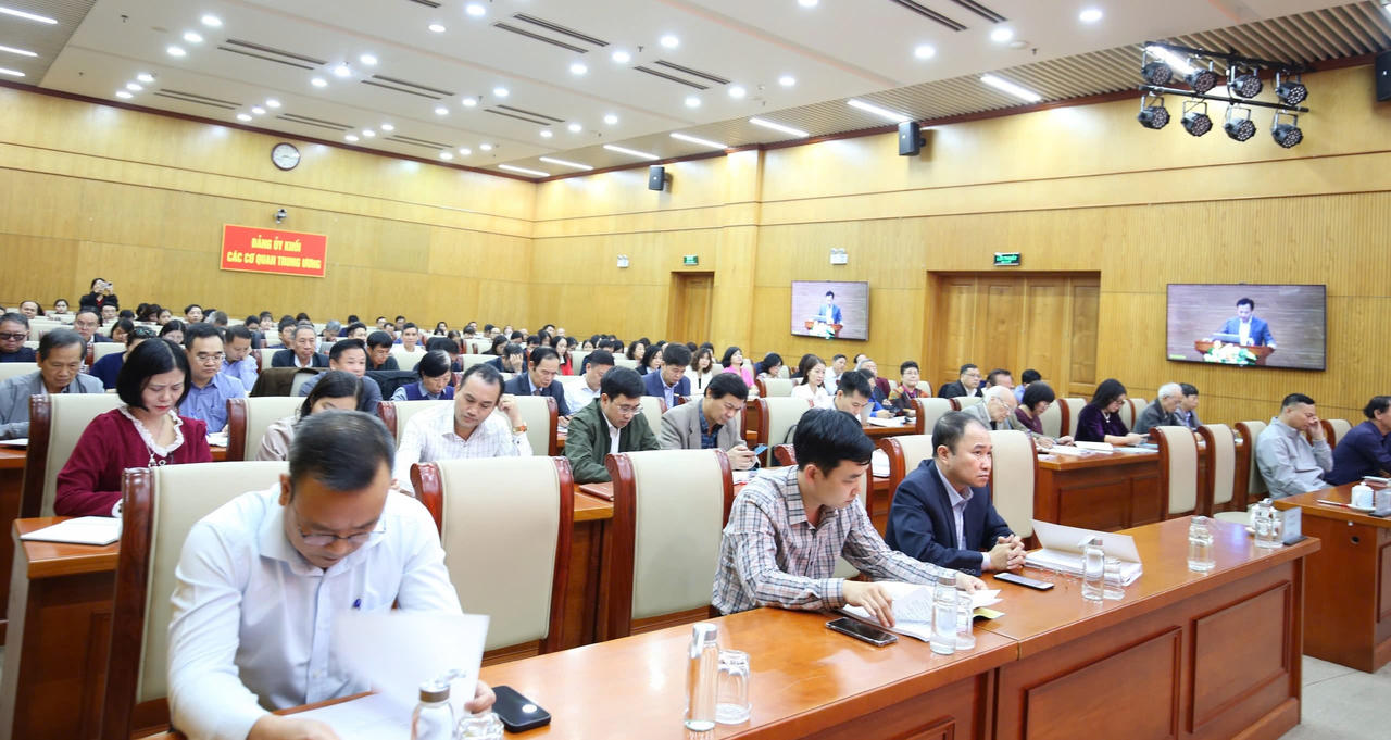 Triển khai tổ chức đại hội Đảng các cấp cần phù hợp với bối cảnh tinh gọn bộ máy 