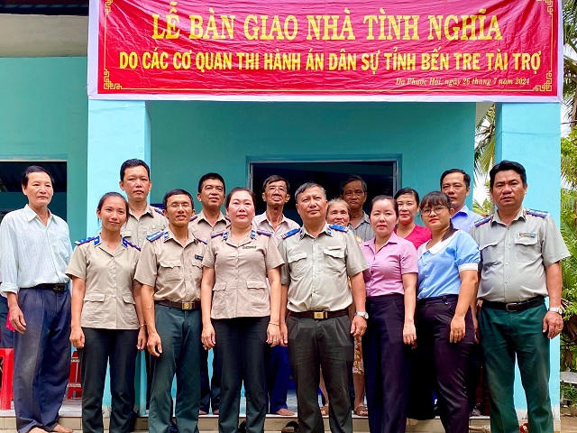 Hệ thống thi hành án dân sự chung sức xây dựng nông thôn mới 