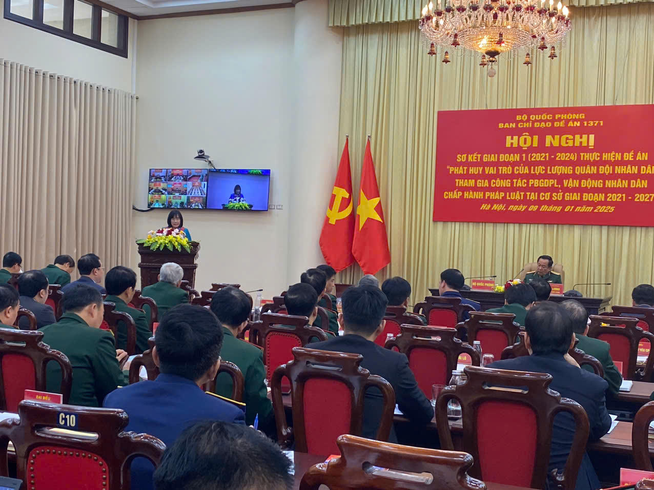 Bộ Quốc phòng sơ kết Đề án 1371