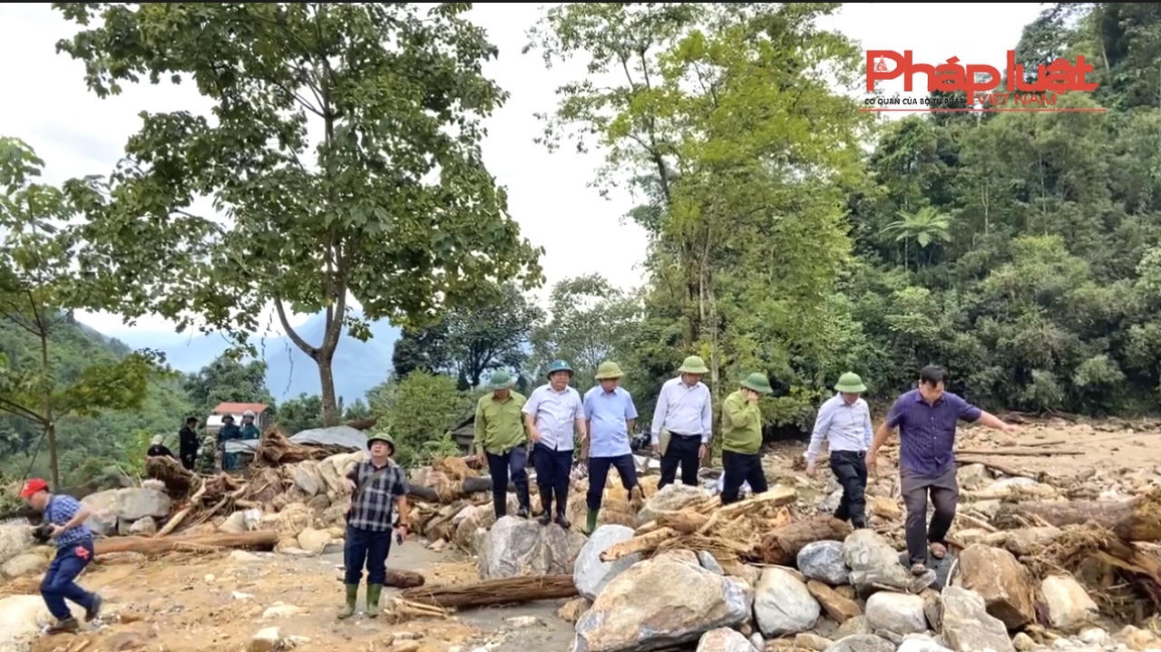 Chủ tịch tỉnh Lào Cai chỉ đạo khắc phục hậu quả mưa lũ