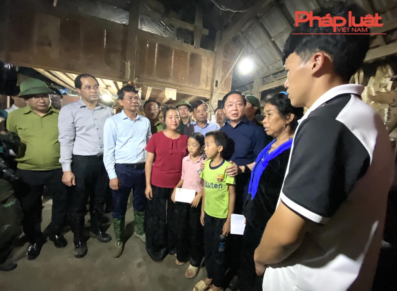 Phó Thủ tướng Trần Hồng Hà lên Lào Cai trực tiếp chỉ đạo khắc phục hậu quả lũ ống