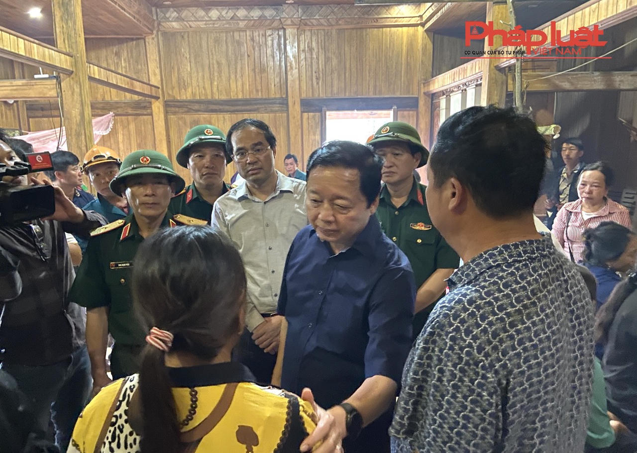 Phó Thủ tướng Trần Hồng Hà lên Lào Cai trực tiếp chỉ đạo khắc phục hậu quả lũ ống