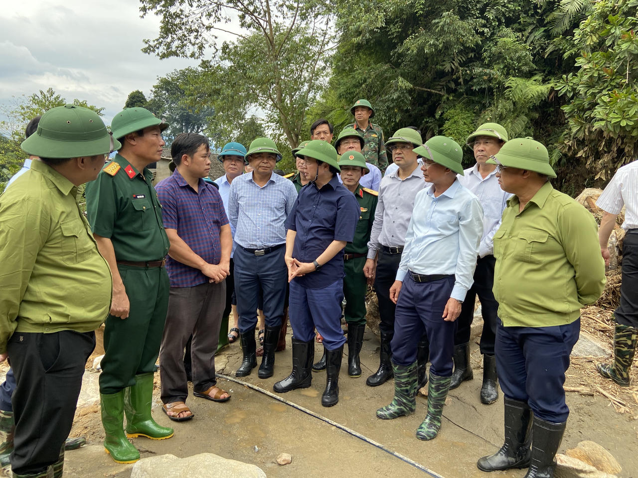 Phó Thủ tướng Trần Hồng Hà lên Lào Cai trực tiếp chỉ đạo khắc phục hậu quả lũ ống