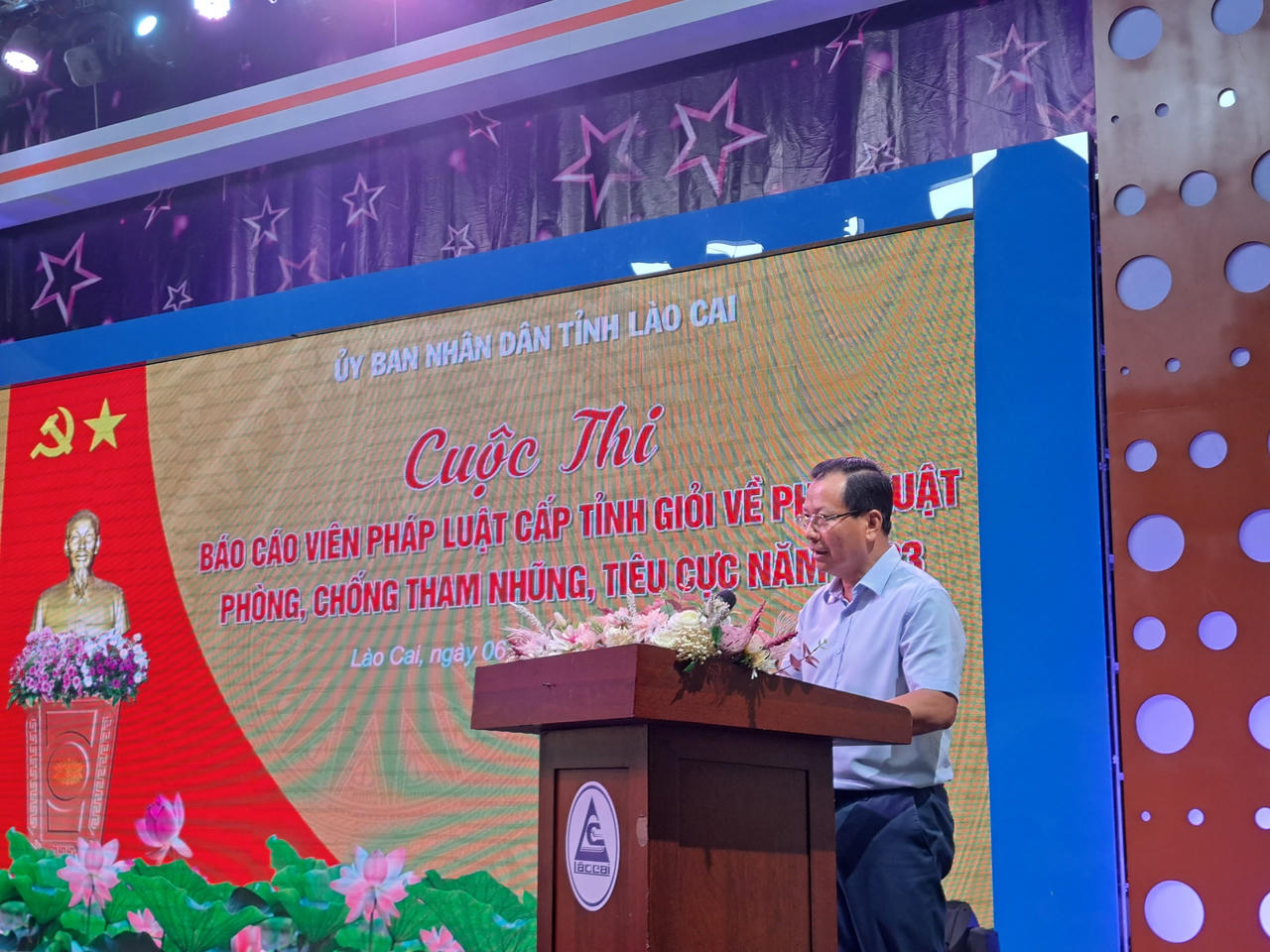 Lào Cai: Khai mạc cuộc thi Báo cáo viên pháp luật cấp tỉnh giỏi về pháp luật phòng chống tham nhũng, tiêu cực