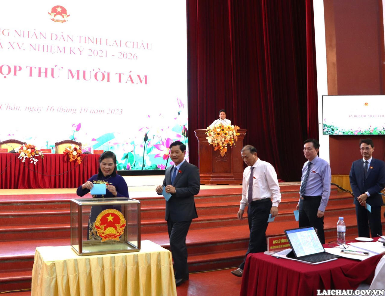 Lai Châu bầu bổ sung Ủy viên UBND tỉnh